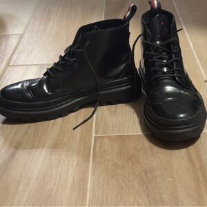 Palladium Black Lace Up Boots